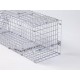 Jaula Trampa tipo Tomahawk Plegable Captura Viva Gatos 18x21x60cm
